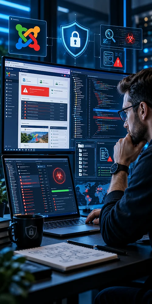 Forensische Analyse einer gehackten Joomla-Website