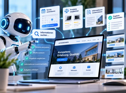 Künstliche Intelligenz unterstützt den professionellen Webdesign-Workflow