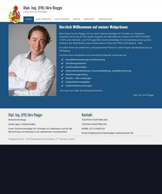 Werbeagentur Webdesigner Sachverstaendiger Stemmen