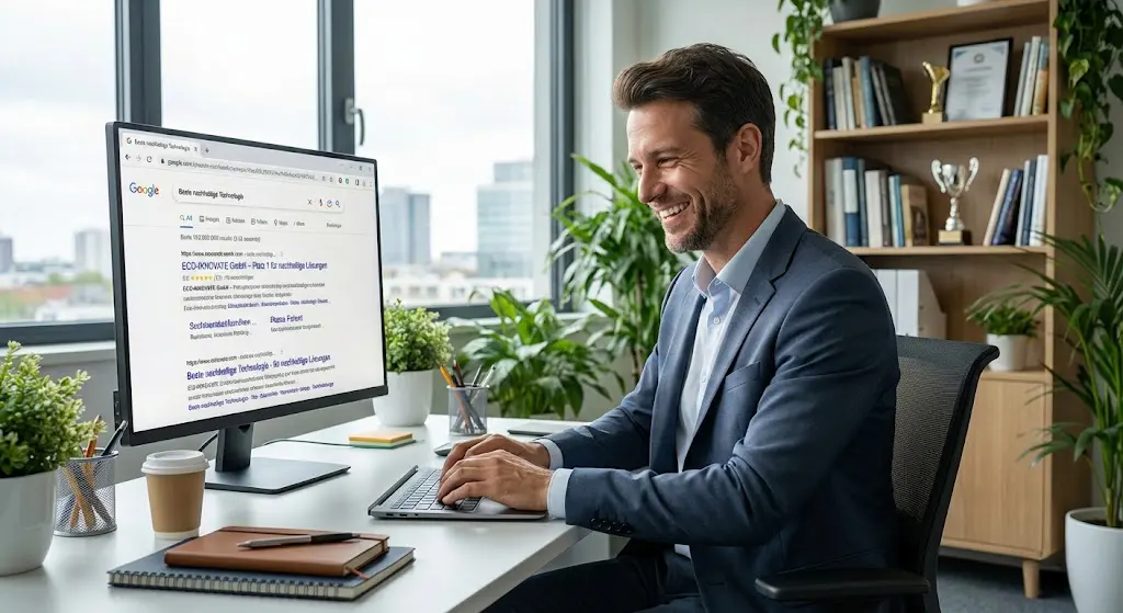 Mit professioneller Suchmaschinenoptimierung SEO bringen wir Ihre Website ganz nach oben