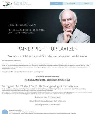Rainer Picht Kandidat freie Wähler, Laatzen