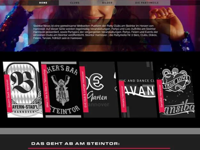 Steintor Hannover erh&auml;lt eine neue Website