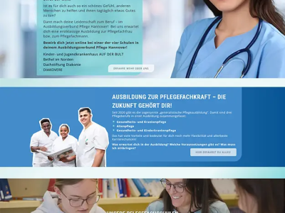 Webdesign f&uuml;r den Bildungssektor in Hannover