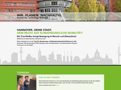 Neue Website der TransTecBau Hannover gelauncht