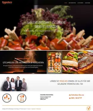 Webdesigner Laatzen Hagedorn Eventcatering Hannover
