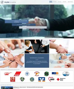 Website und Webdesign Unternehmernetzwerk Region Hannover