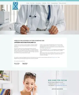 Webdesign Hannover Referenz Lip&ouml;dem Hilfe Deutschland e. V. mit moderner Joomla Website f&uuml;r Information, Selbsthilfe und Vereinsarbeit